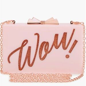 Ted Baker London Stecy WOW Clutch. Can be used as shoulder bag or clutch